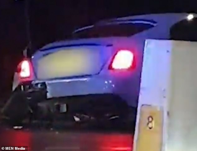 Another of Rashford's luxury car collection, a white Rolls Royce, was wrecked in late 2023