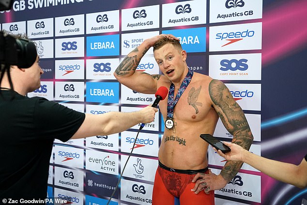 Peaty's exploits come after he endured 'three years of hell' after suffering from depression and alcoholism after the difficult split from his long-term girlfriend, who is the mother of George