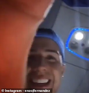 Fernandez had previously recorded a video of the Argentina team singing a racist chant about France