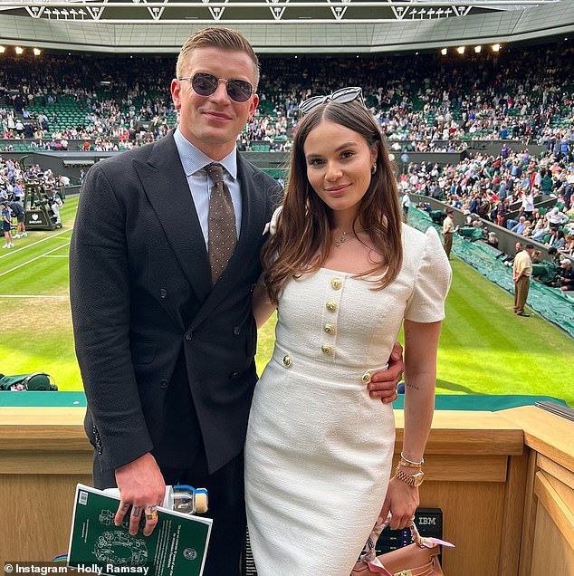 Peaty went public with Holly last year and they've regularly been seen at events together