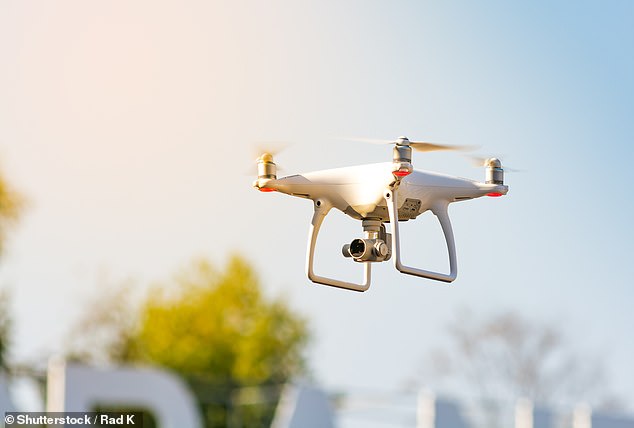 The spying scandal has rocked the Olympics after the drone was spotted flying above New Zealand's training session (stock image)