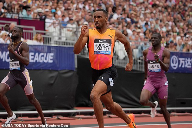 Matthew Hudson-Smith set a 400m European record going into the Paris Olympics