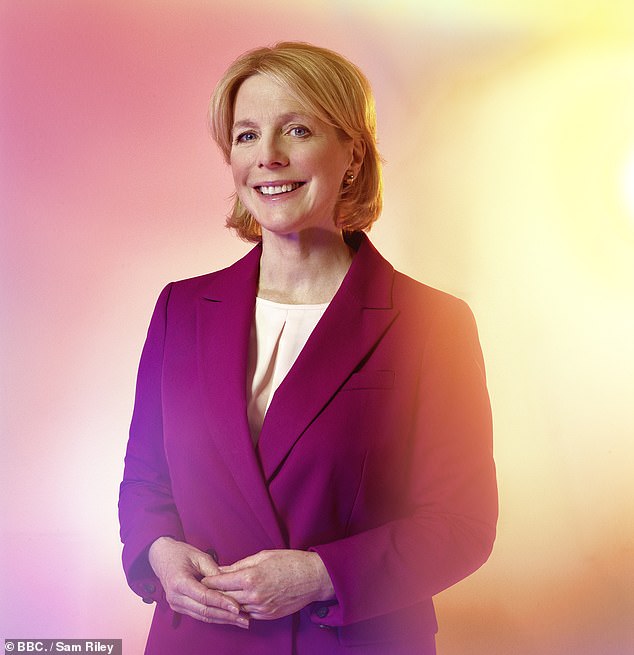 BBC presenter Hazel Irvine managing events skillfully in Paris,