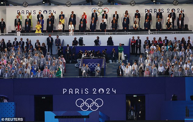The Paris Olympics is one of the most high security events in sporting history and one of the extra steps taken by security at the opening ceremony... was to add a sticker to VIPs' passes