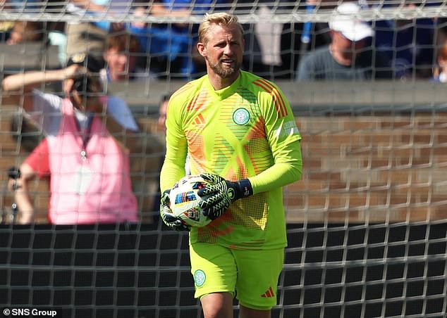 Former Man City and Leicester goalkeeper Kasper Schmeichel proved he was still pivotal between the sticks