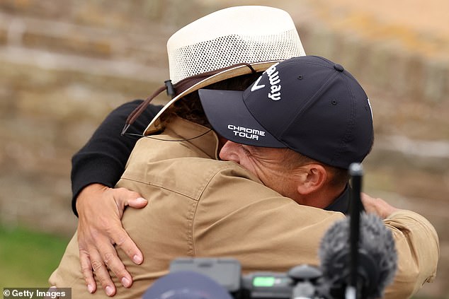 The golfer and his dad have plotted his rise meticulously, with Schauffele adding the pair smoked a cigar after the Open