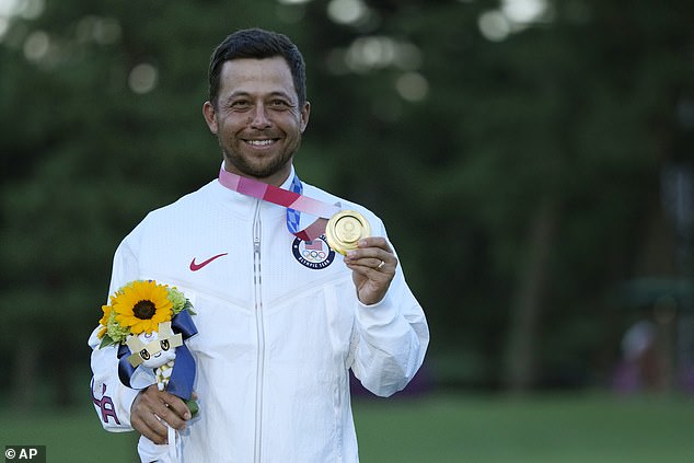 The US Ryder Cup star also opened up on winning gold in Tokyo, stating it 'was huge for me'