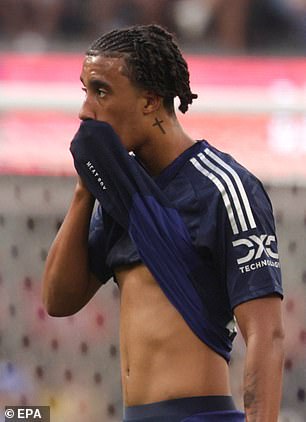 Yoro instantly knew something was wrong when he went down on his haunches
