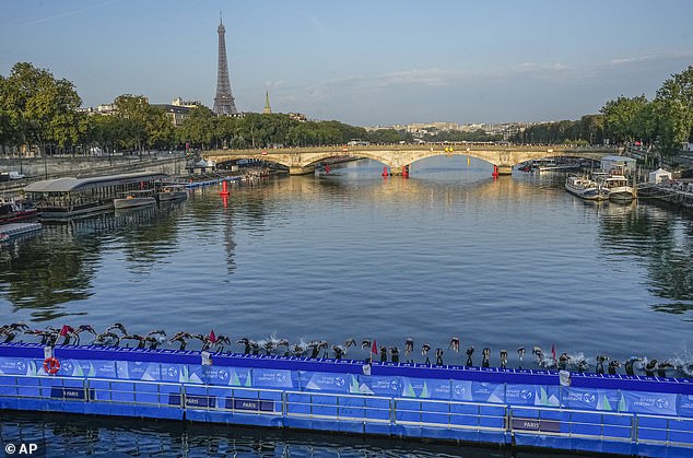 Heavy rain in the French capital over the past 48 hours diminished the quality of the water