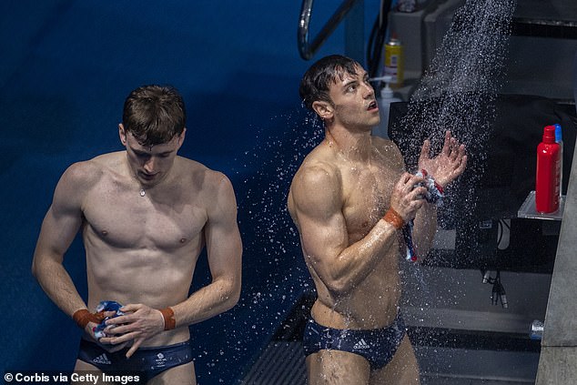Divers competing at the Olympics in Paris will take a shower after every plunge into the pool