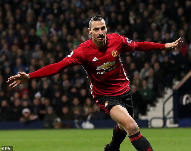 Ibrahimovic played for United between 2016 and 2018, scoring 29 goals for the club