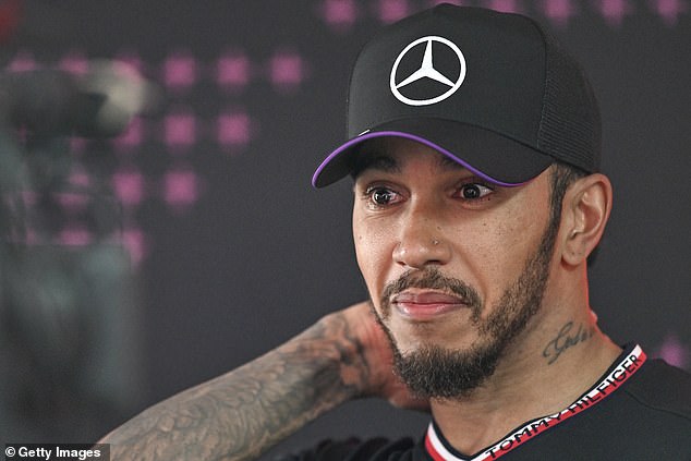 Lewis Hamilton finished just over half a second behind Russell and will now be awarded the win