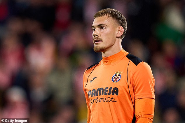 Villarreal goalkeeper Filip Jorgensen set to join Chelsea for £20.7 million