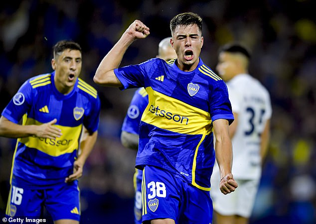 19-year-old defender Aaron Anselmino from Boca Juniors expected to join Chelsea for £15.6 million