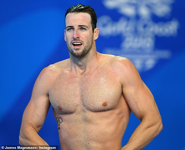 James Magnussen (pictured) says the eco-friendly, vegan-first mentality in Paris is ruining athletes' chances at breaking records