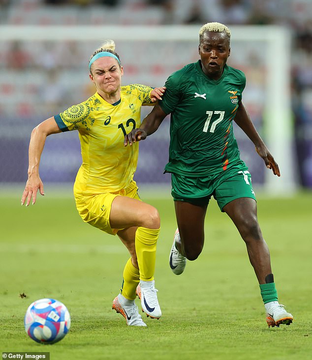 The look on Matildas star Ellie Carpenter's face says it all in a match the Aussies should've won easily instead of being put under intense pressure by the Zambians