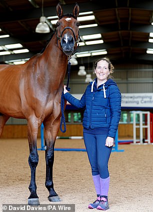 Laura Collett is riding London 52 at the Paris Games