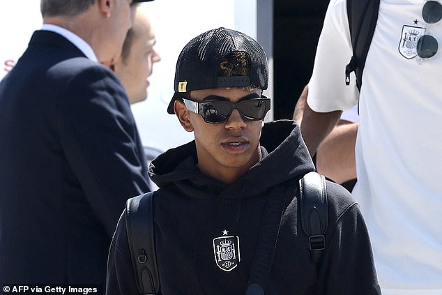 The young Barcelona forward is believed to be vacationing in Marbella ahead of returning to club activities.