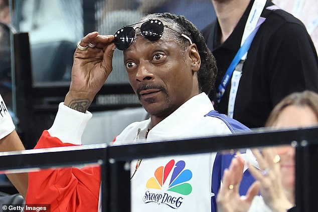 Snoop had an eye-popping reaction to Simone Biles' Women's Gymnastics qualification performance, lifting up his sunglasses to reveal a wide-eyed look