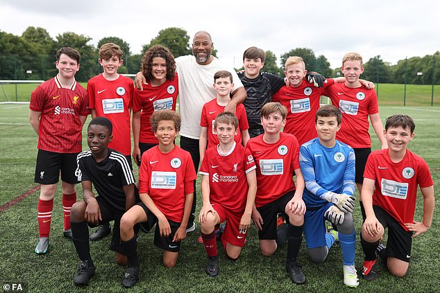 The Liverpool legend surprised everyone at MSB Woolton to celebrate the importance of FA grassroots volunteers ahead of the Reds' tour of the USA