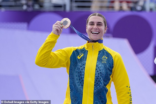 The BMX freestyler's mother wished for her daughter's success at the Olympic Games