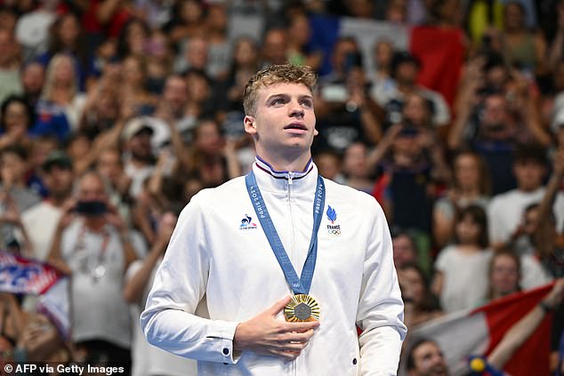 Leon Marchand created history with two individual Olympic gold medals in the pool in the same session