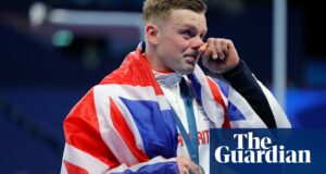 Adam Peaty falls agonisingly short in bid for third 100m breaststroke title | Paris Olympic Games 2024