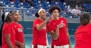 Brittney Griner delivers blunt response to Caitlin Clark fan who mocked the US women’s basketball team in Paris