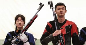 China wins Paris Olympics’ 1st gold medal; defeat South Korea in shooting competition