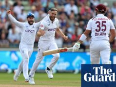 Chris Woakes defends England tactics after late wickets for West Indies | England v West Indies 2024