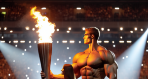 French Olympic heroes Marie-José Pérec, Teddy Riner light cauldron to kick off Paris games