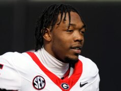 Georgia football star Rodarius Thomas being held without bail after arrest on family violence charges