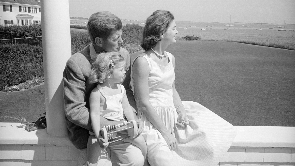 John F. Kennedy and family