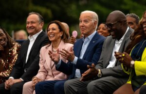 Harris claimed Biden was completely fit to continue in office, despite many documented encounters in past year
