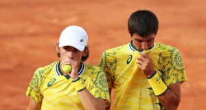 Heartbreak for Alex de Minaur as Katie Boulter’s tennis star boyfriend is dumped out of the Olympic Games in brutal fashion