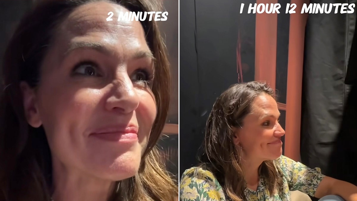 Jennifer Garner stuck in an elevator