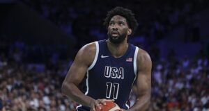 Joel Embiid is BOOED by French fans in Paris after US Olympics basketball star’s controversial decision to represent America