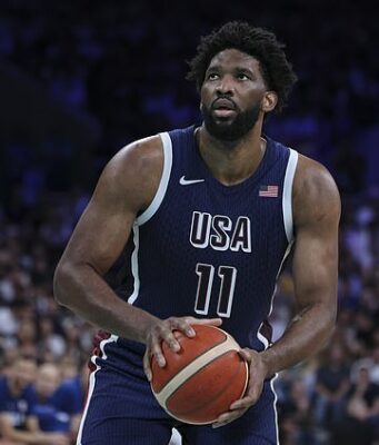 Joel Embiid is BOOED by French fans in Paris after US Olympics basketball star’s controversial decision to represent America