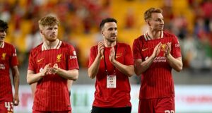 Liverpool youngster admits £20m price tag is ‘majorly high’ – but insists he is ready to rise to the ‘compliment’ and fight for a place in new boss Arne Slot’s plans