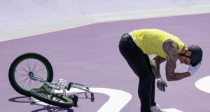 Logan Martin FAILS in his bid for Olympic gold in BMX heartbreak while Penny Smith takes bronze in trap shooting