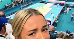 Olivia Dunne celebrates Simone Biles and Team USA’s gymnastics gold in Paris – and makes HUGE claim about competing in Los Angeles in 2028!