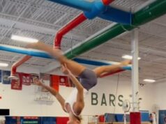 Olivia Dunne shows off impressive balance beam skills ahead of fifth year with LSU gymnastics