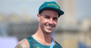 Olympic Games champion who was robbed in horrific smash and grab attack makes flying start to BMX title defence in Paris