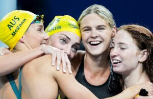 Olympics broadcaster breaks silence after being removed from coverage over Australian women’s swim team remark