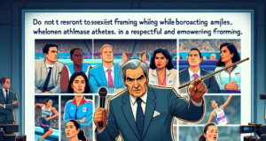 Olympics broadcasting chief warns camera operators to avoid sexist framing of female athletes