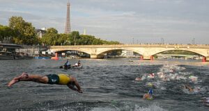 Olympics triathlon training session is cancelled AGAIN over health concerns due to pollution in the River Seine – as athletes face nervy wait to find out whether the event will go ahead