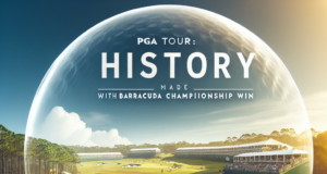 PGA Tour: Nick Dunlap makes history with Barracuda Championship win