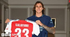 Riccardo Calafiori: Arsenal sign Italy defender from Bologna