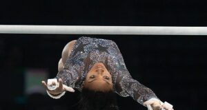 Simone Biles celebrates STUNNING qualifying round performance at Paris Olympics with provocative TikTok post