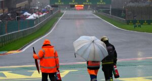 Sprint race postponed due to rain